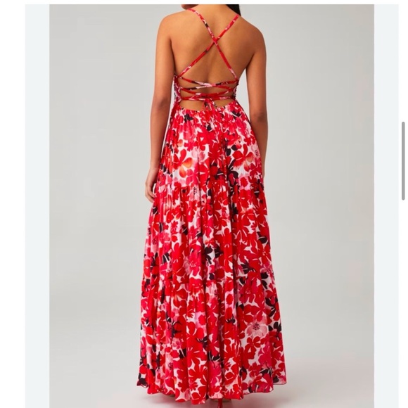 NWT Anthropologie Tiare Hawaii Kailani Maxi Summer Sun Beach Dress XS/S - Picture 8 of 16